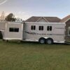2012 3 Horse Slant Load with CHARGER 9' Living Quarters