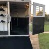 2012 3 Horse Slant Load with CHARGER 9' Living Quarters