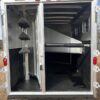 ❄ EXISS ALL ALUMINUM 3 HORSE SLANT GOOSENECK TRAILER WITH DRESSING ROOM AND REAR TACK