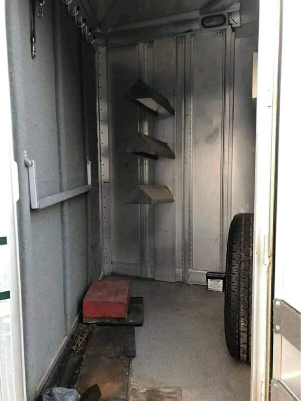 1997 Elite 3 Horse Bumper Pull Slant load trailer