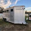 1997 Elite 3 Horse Bumper Pull Slant load trailer