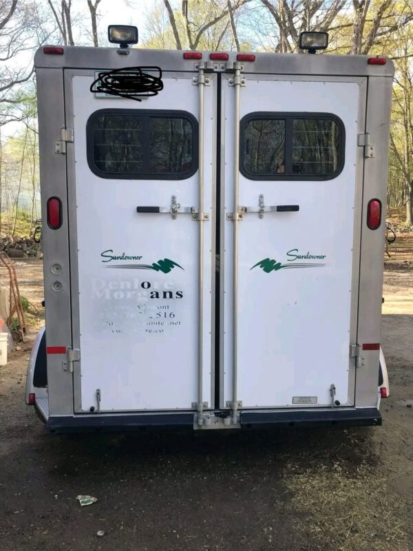 1998 2 horse slant load Sundowner horse trailer