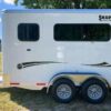 Get on the road in this lightweight yet rugged 2 Horse Straight Load...SUV friendly, this aluminum beauty has the features you'll love without breaking the bank! Only