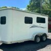 PENDING SALE. FEATHERLITE 2H Straight load w ramp.