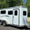 PENDING SALE. FEATHERLITE 2H Straight load w ramp.