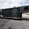 Private Treaty- Gently Used 2023 Charcoal Grey Bison Silverado LQ 3-Horse Slant Load