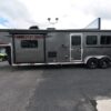 Private Treaty- Gently Used 2023 Charcoal Grey Bison Silverado LQ 3-Horse Slant Load