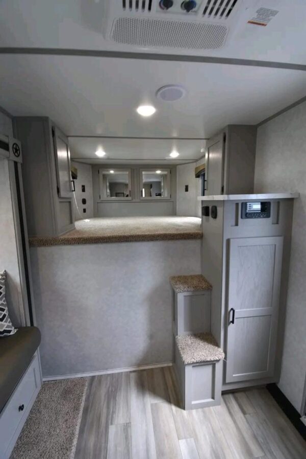 Private Treaty- Gently Used 2023 Charcoal Grey Bison Silverado LQ 3-Horse Slant Load