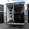 Private Treaty- Gently Used 2023 Charcoal Grey Bison Silverado LQ 3-Horse Slant Load